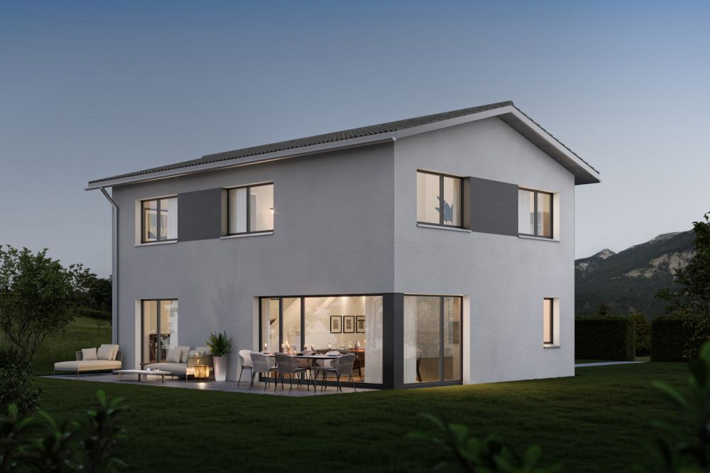 Modernes EFH im Grünen nahe Brugg -  Bild 1