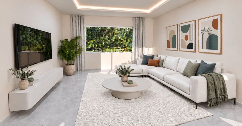 Villa NEUVE 4,5 p. de 131 m² - jardin, terrasse et vue Dents-du-Midi - Muraz - Maison contiguë 4.5 pièces - image - 1
