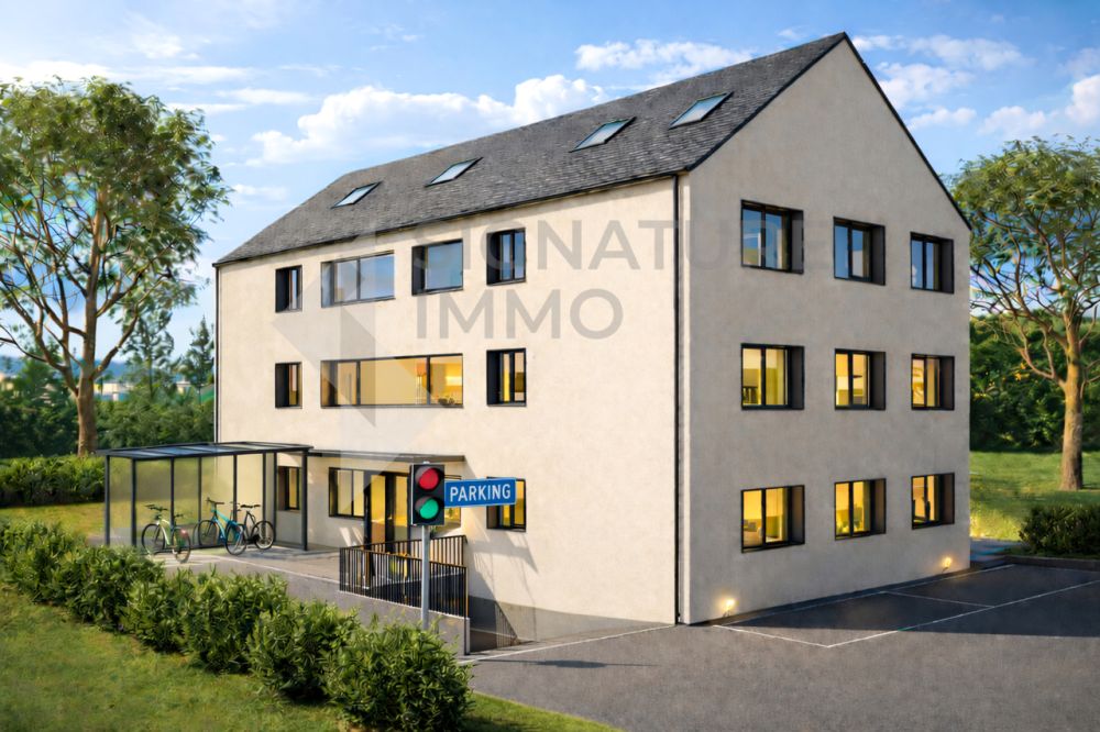 Volumes exceptionnels, superbe appartement avec galerie! - Ext Angle Parking Jour