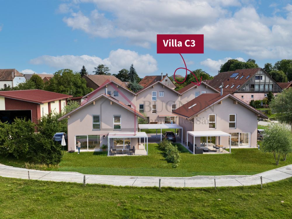 LES VILLAS DU GRAND PRÉ  Villa contiguë en PPE 4.5 pièces - Lot C3 - Bild 10