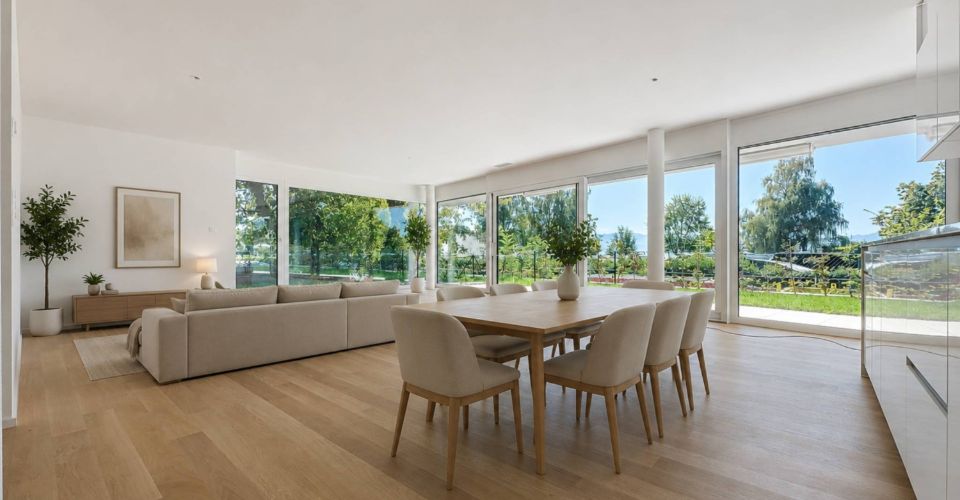 Exceptionnel 5.5 pièces avec terrasse et jardin privatif - Appartement 5.5 pièces - image - 1