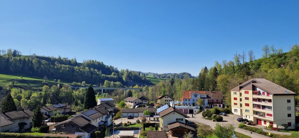 Lebensqualität auf einen Blick: Neubauwohnung mit Weitsicht ins Grüne - Ihre Aussicht | Whg. D301