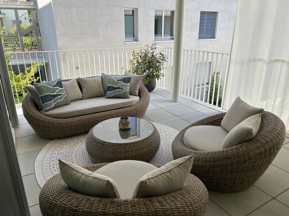 Moderne 3.5-Zimmer-Wohnung mit grossem Balkon und kleinem Garten -  Bild 6