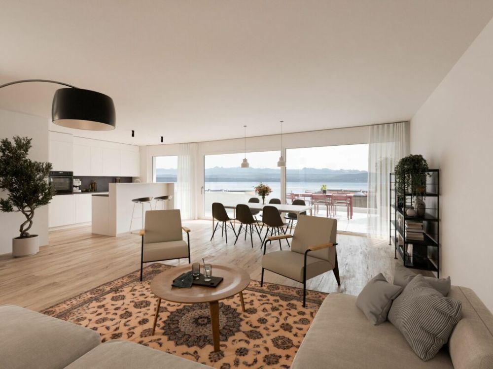 Promotion "Les Capites" - Bevaix - Duplex de 5.5 pièces terrasse panoramique et attique -  Bild 1