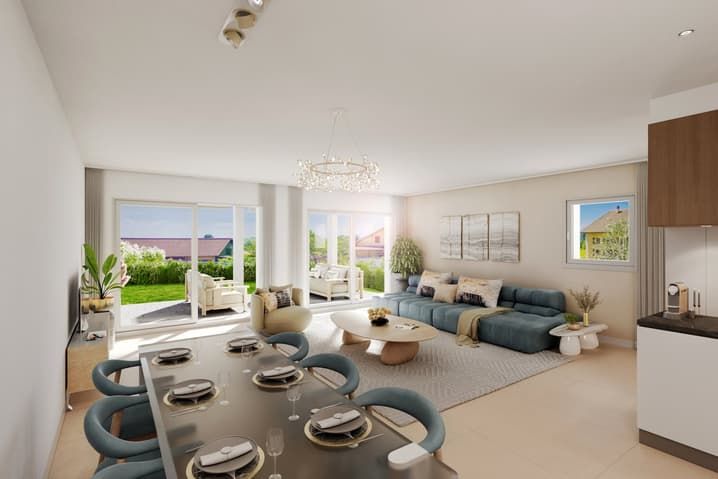 4.5 pièces avec jardin privatif de 132 m² -  Bild 5