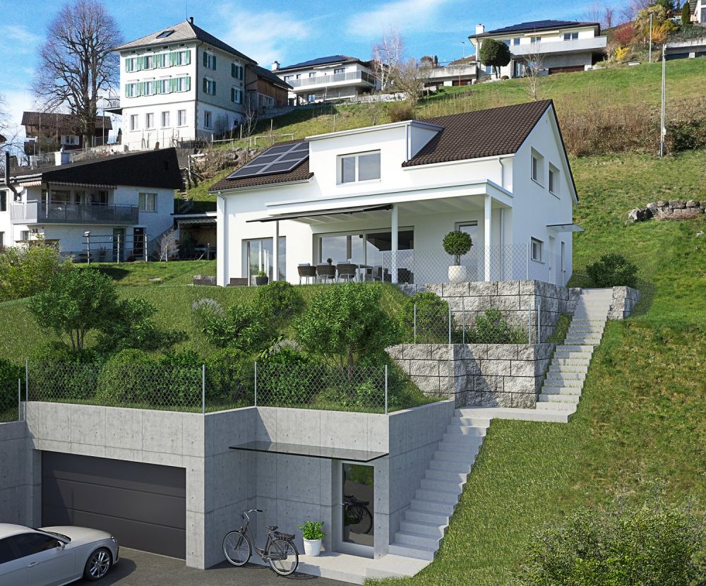 Neubau mit Säntisblick – viel Platz für Ihre Wohnträume! -  Bild 1