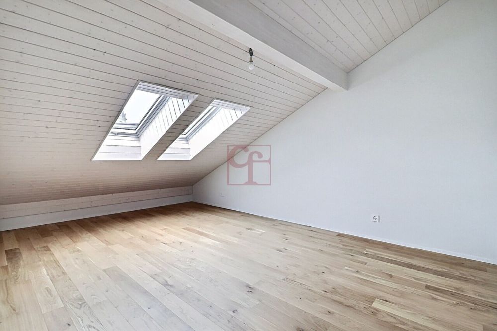 Farvagny - Neue 5.5-Zimmer-Wohnungen unter dem Dach - Chambre à coucher 3