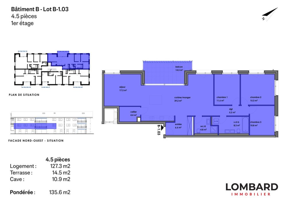 Appartement neuf de 4.5 pièces au 1er étage -  Bild 5