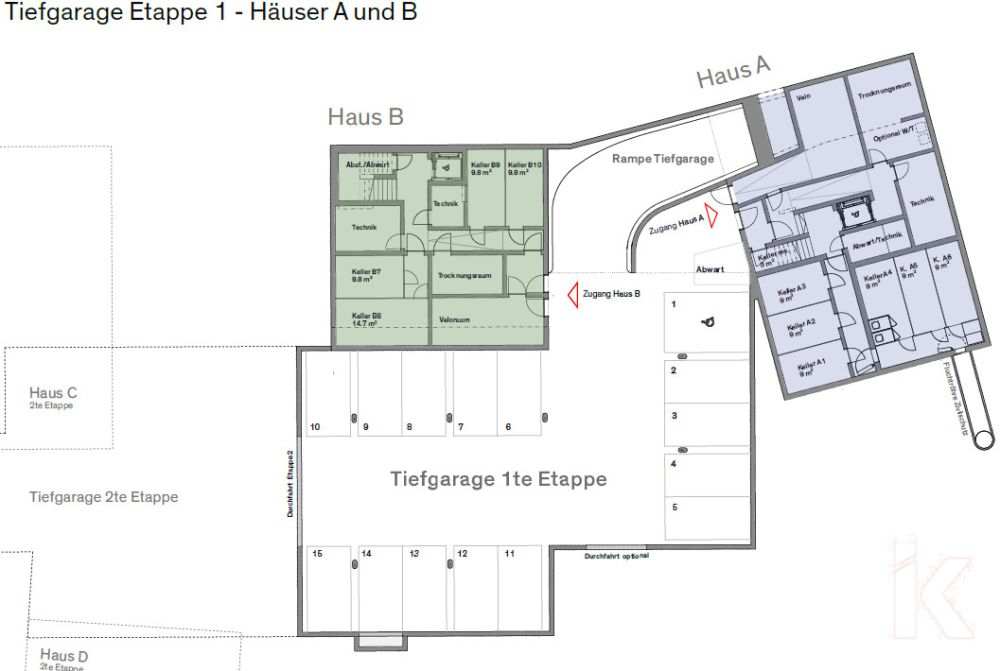 Neubau Quadra Andeer- 4.5 Zi- Gartenwohnung ERSTBEZUG - Tiefgarage