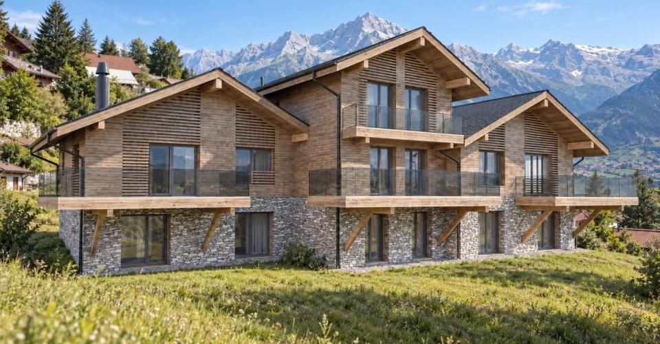 4,5 pièces - nouvelle promotion avec terrasse de 44 m² à Haute-Nendaz - Appartement 4.5 pièces - image - 1