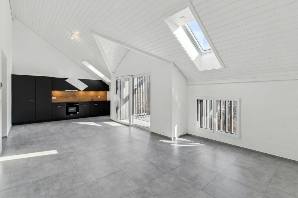 Appartement de 4,5 pièces La Chenalleta St-Aubin (FR) - Pièce de vie - 4.5 pièces