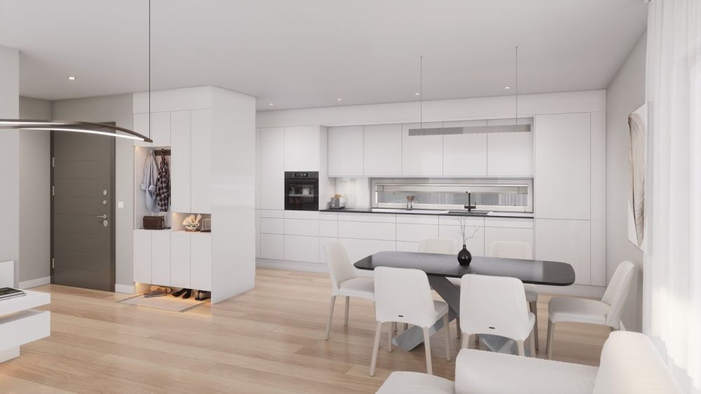 Neue 4.5-Zimmer Doppelhaushälften - Küche, Essen