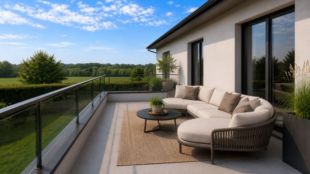 Charmant appartement au 1er étage de 3,5 pièces à Courtételle – Neuf -  Bild 3