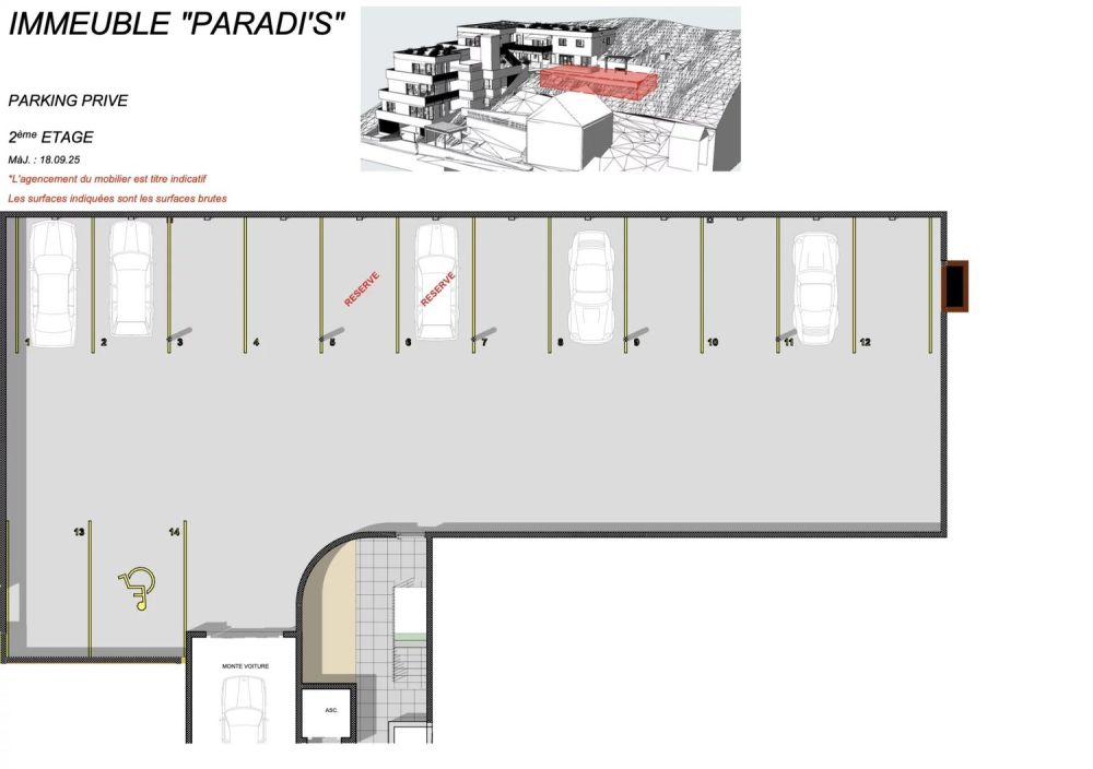 3.5 pièces attique - Promotion de standing à Salins ! - Bild 5
