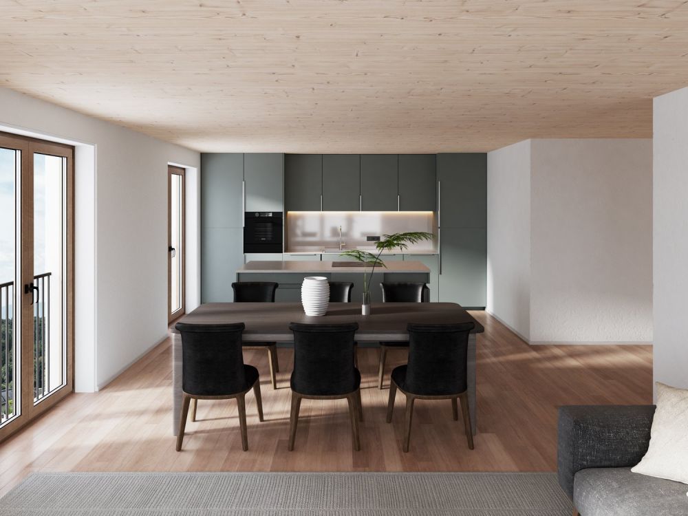 Grosszügige 4.5 Zimmer Im Erdgeschoss mit Garten im Neubau -  Bild 2