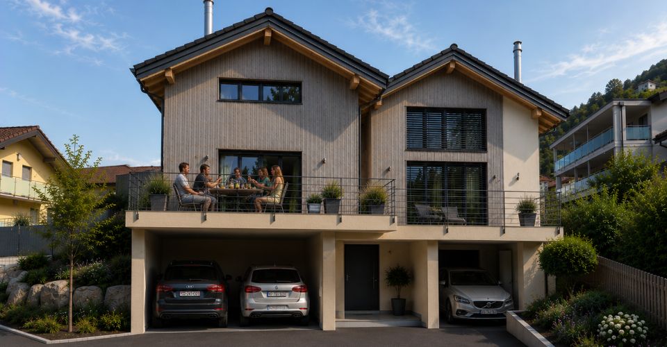 Maison de ville de 3 1/2 de 136m2 dans PPE à Baar/Nendaz - Maison 3.5 pièces - image - 10