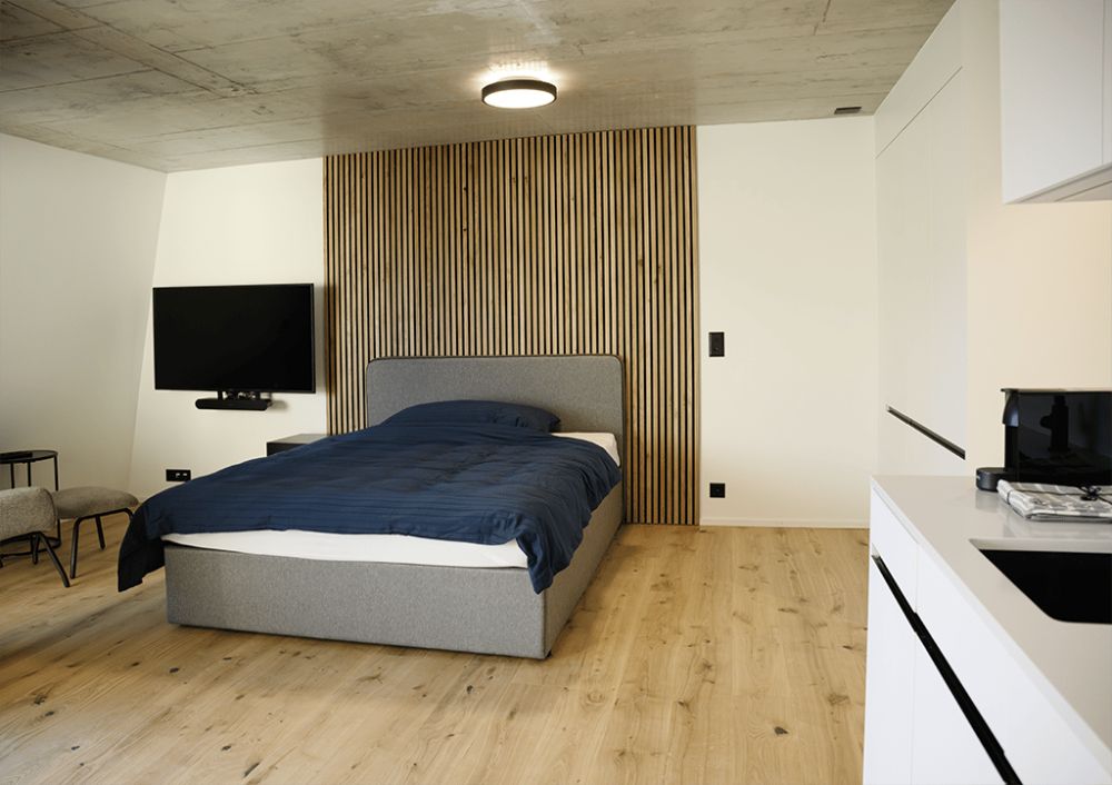 Moderne möblierte 1.5 Zimmerwohnung mit Aussicht -  Bild 3