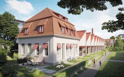Grün. Privat. Urban. - Reihenhäuser und Eigentumswohnungen - Bild 1