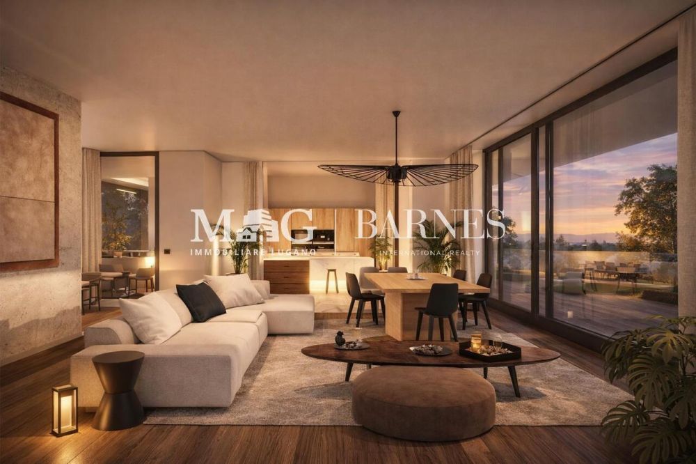 Collina d'Oro - Attico di nuova costruzione con terrazza panoramica - Bild 8