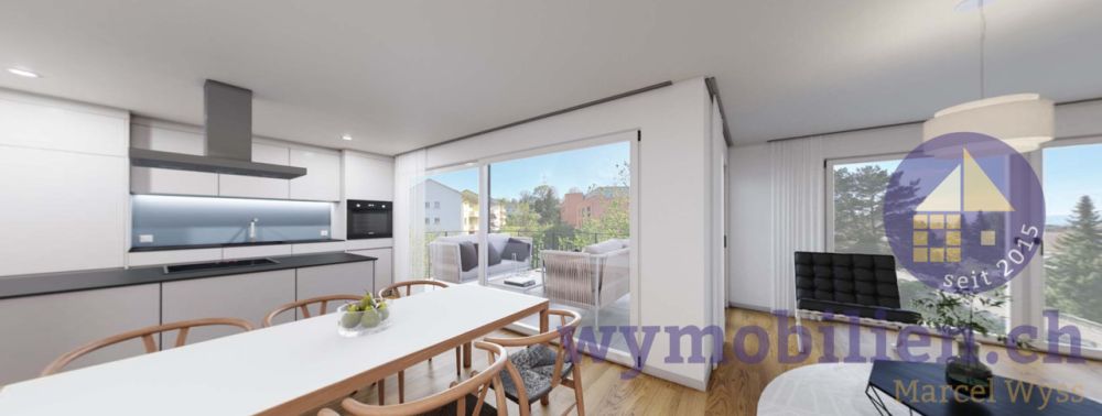 Neubau Kirchberg: hochwertige 4 1/2 Eigentumswohnung - Bild 3