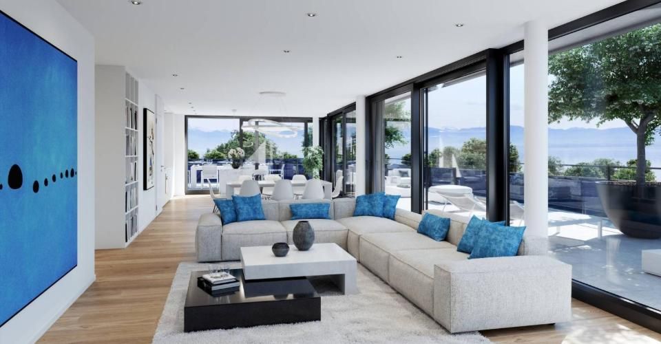 Un joyau architectural dans un cadre majestueux - Attique 5.5 pièces - image - 3