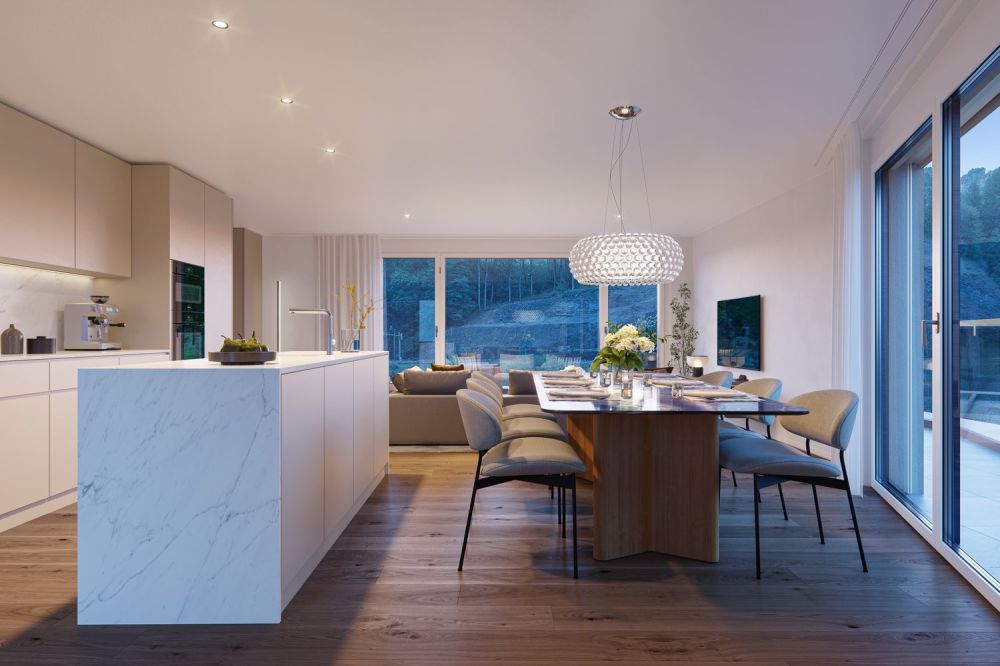 SPITZMATTE DUO - 12 moderne Eigentumswohnungen mit Top-Anbindung in Flamatt -  Bild 3