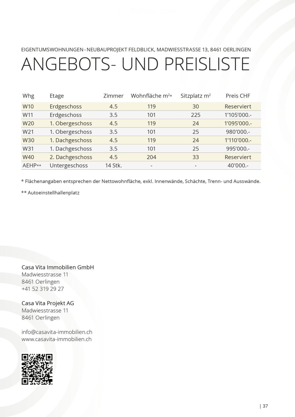 3.5-Zimmer-Neubauwohnung im 1.OG mit zwei Balkonen in Oerlingen - Bild 8