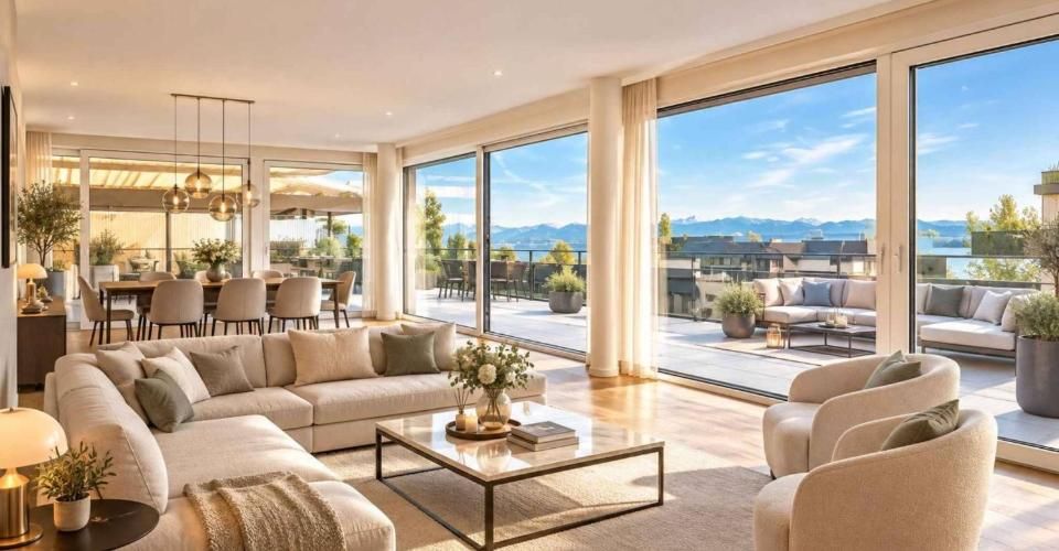 Magnifique attique neuf de 4.5 pièces – Rooftop exclusif - Appartement 4.5 pièces - image - 1
