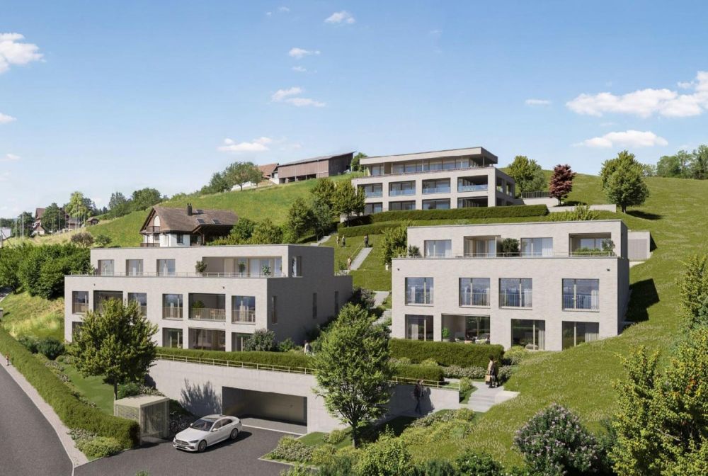 Exklusive 3.5-Zimmerwohnung mit Gartensitzplatz -  Bild 1