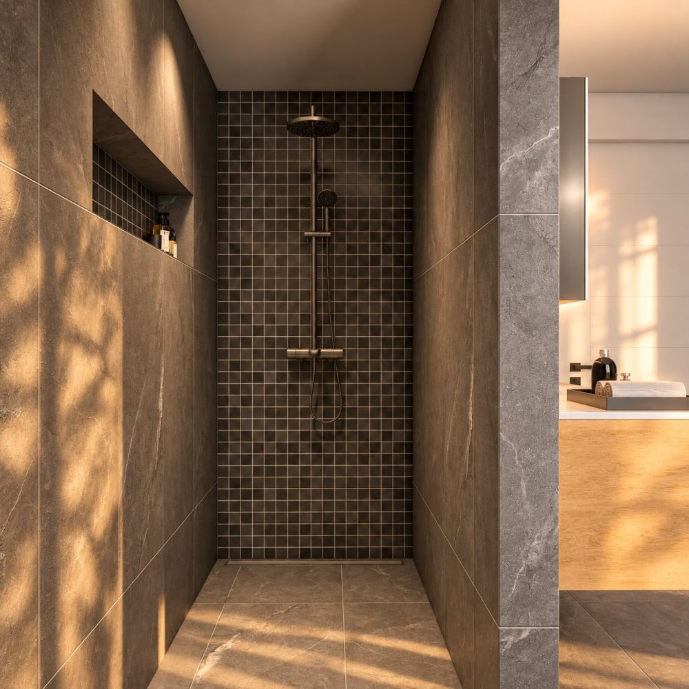 Exklusive 4.5 Zimmerwohnung mit grossem Balkon - Badezimmer Wohnung
