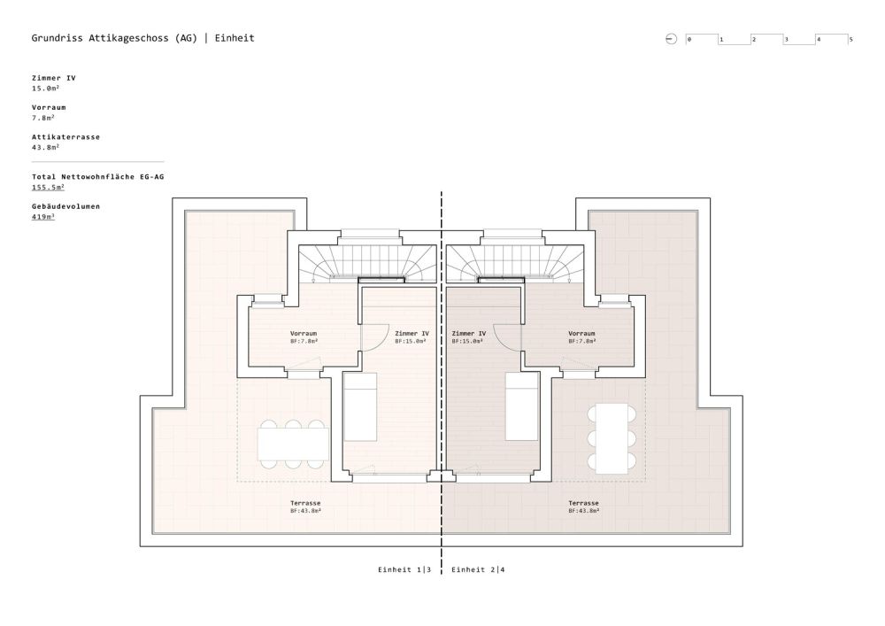 Neubau 5.5 Zimmer-Doppel-Einfamilienhäuser in Heimberg -  Bild 9