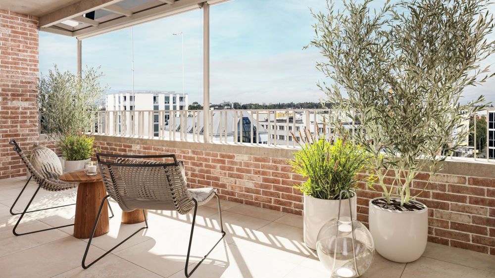 Letzte 2.5 Zimmerwohnung an exzellenter Lage: Lichtdurchflutete Wohnung mit zwei Balkonen -  Bild 1