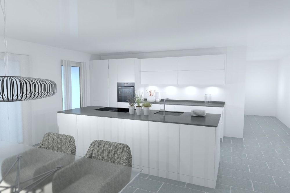 4.5-Zimmer-Attikawohnung mit allem Komfort - Küche Foto