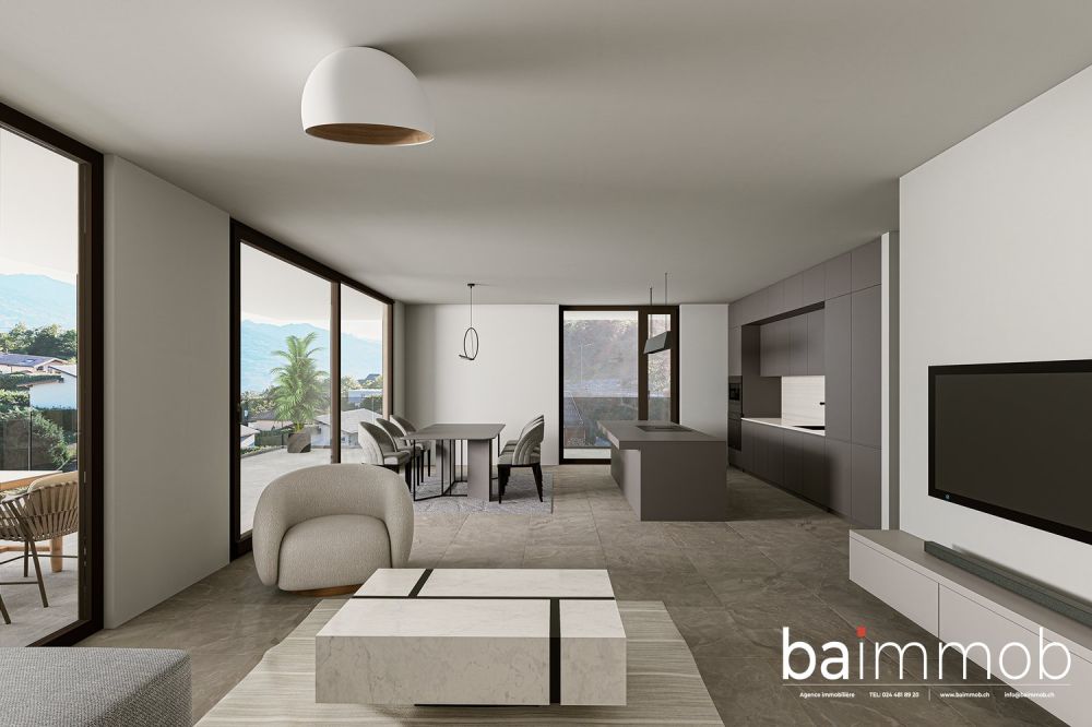 Magnifique appartement 5.5 pièces neuf à Crans-Montana -  Bild 3