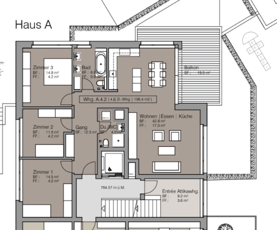 Gesund wohnen mit Weitsicht - Zweitwohnung A4.2 -  Bild 6