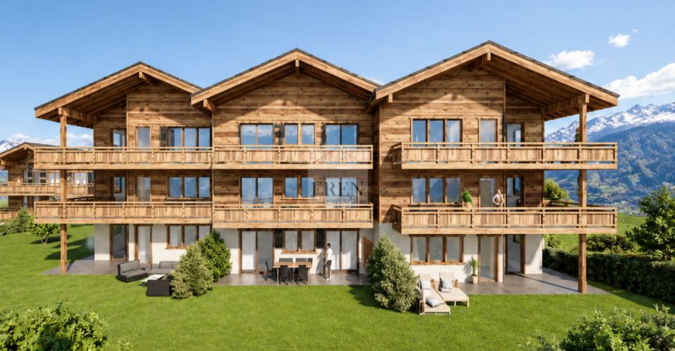 Appartement 4,5 pièces neuf au rez de chaussée avec terrasse et pelouse - Appartement 4.5 pièces - image - 12