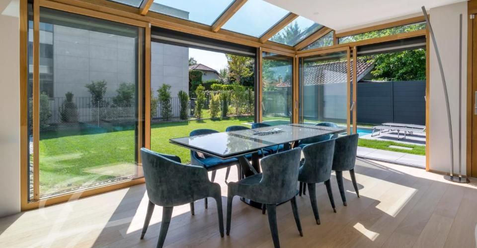Une signature contemporaine au coeur de la rive gauche genevoise - Maison 8 pièces - image - 5