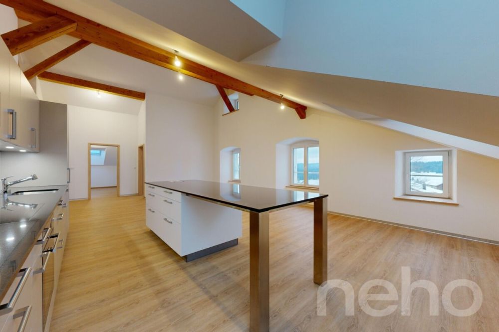 Splendide 5.5p sous les combles orienté sud dans bâtiment historique! - Bild 2