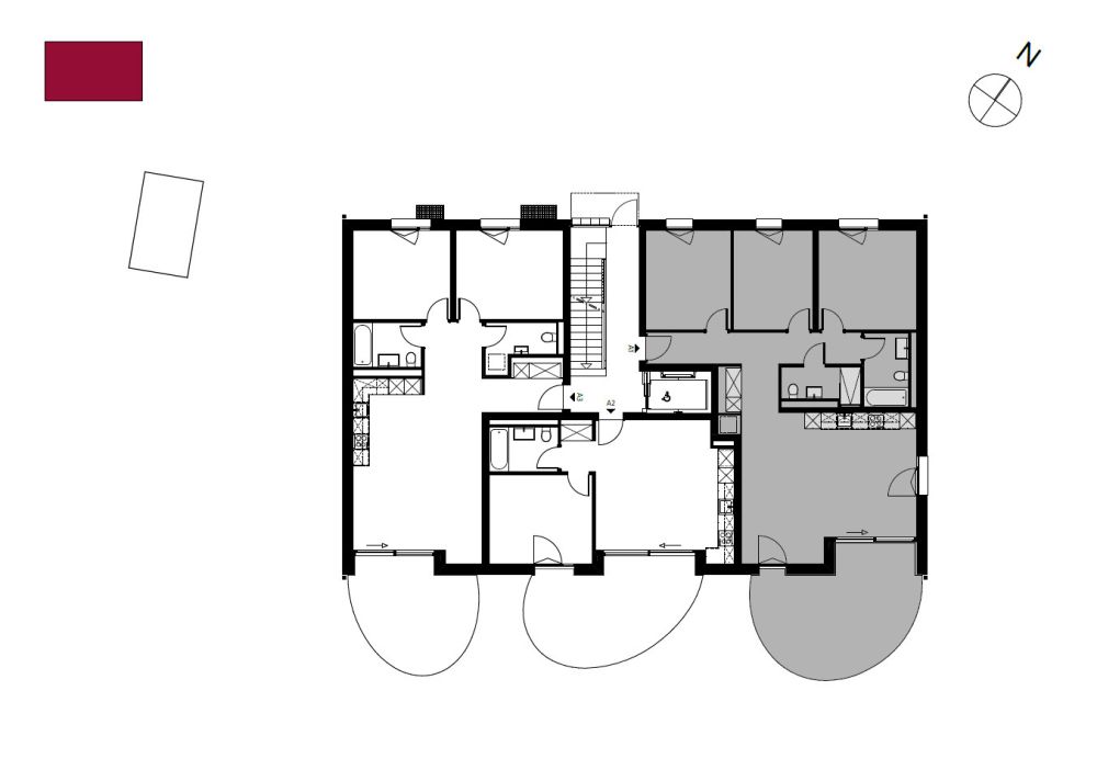 Appartement A1 - 4.5 pièces - Plan A1