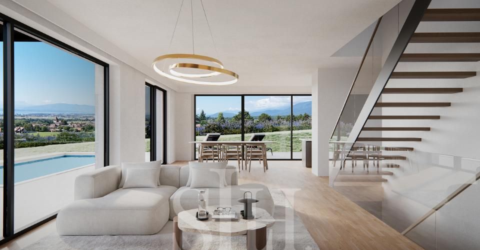 2 Villas contemporaine vue panoramique. - Maison jumelée 5.5 pièces - image - 6