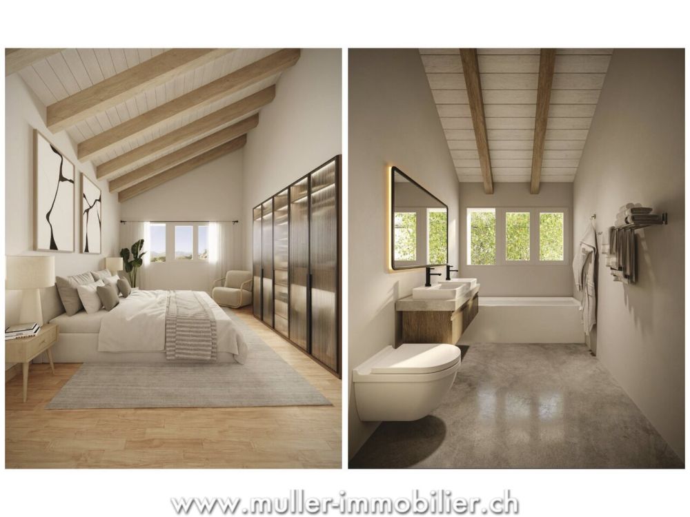 Villa mit Panoramablick in Aigle -  Bild 6