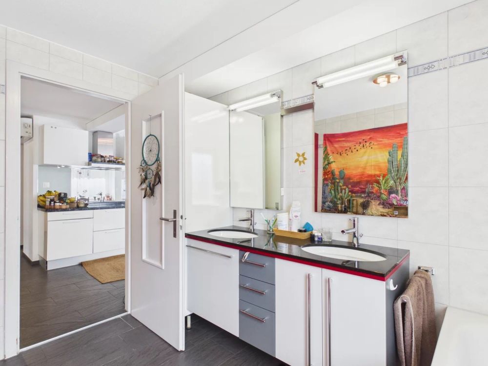 Urban leben in Visp – Moderne 3.5-Zimmerwohnung mit Charme -  Bild 8