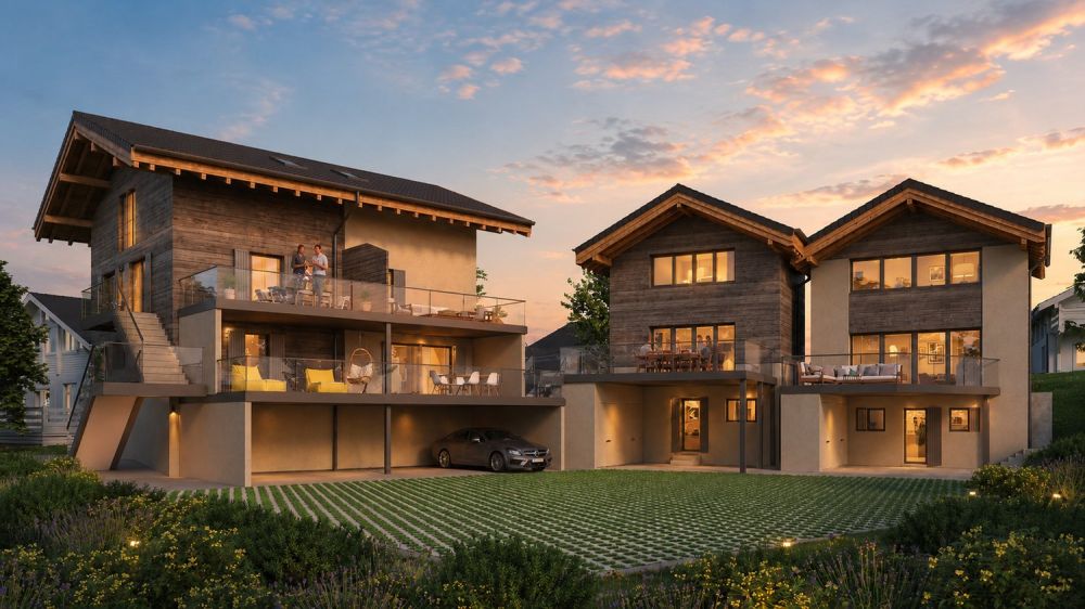 Prächtige 3 1/2 Duplex-Wohnungen mit 114m2 each in PPE in Baar/Nendaz -  Bild 7