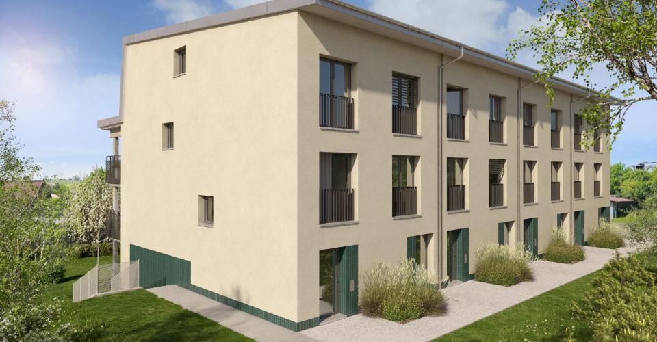 Un grand séjour et des espaces répartis sur trois niveaux - Appartement 4.5 pièces - image - 7