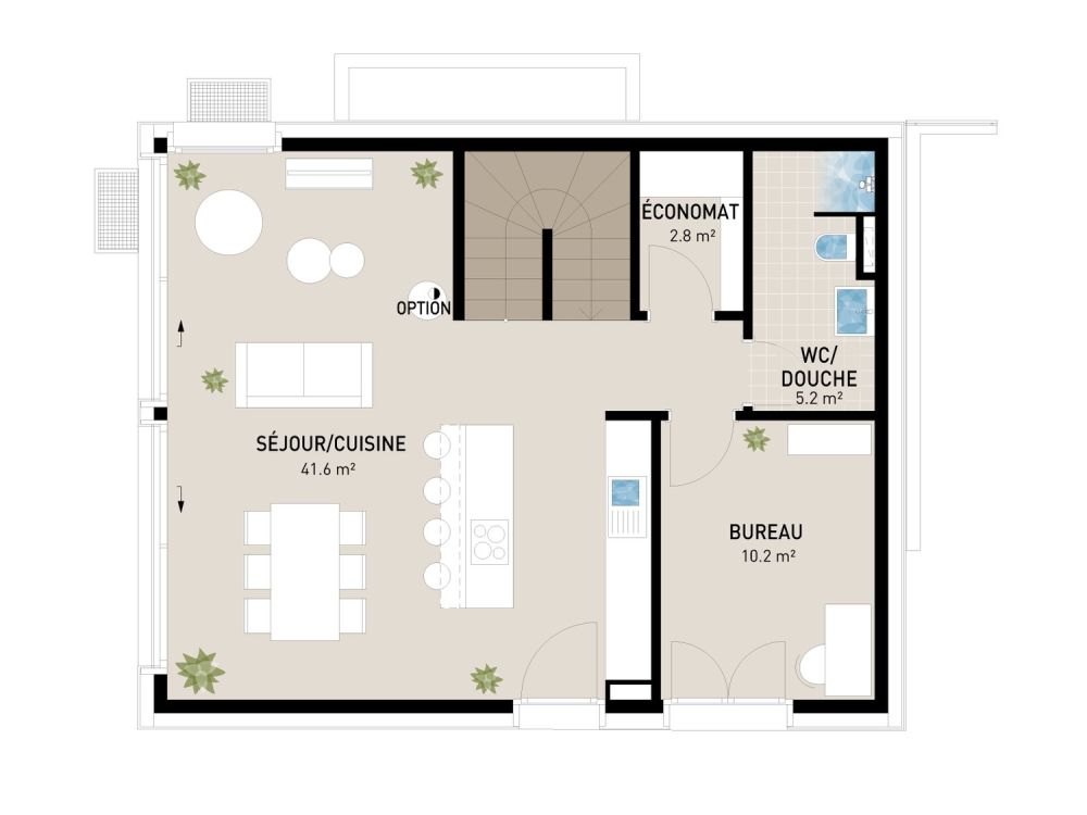 Villa contemporaine de 159 m2 util., 6,5pcs et 2 places de parc inclus. Lot A - Bild 7