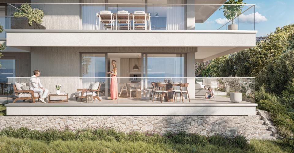 AUREALAGO — Appartement neuf de 4,5 pièces avec terrasse et jardin · Vue dégagée · Prilly - Appartement 4.5 pièces - image - 2