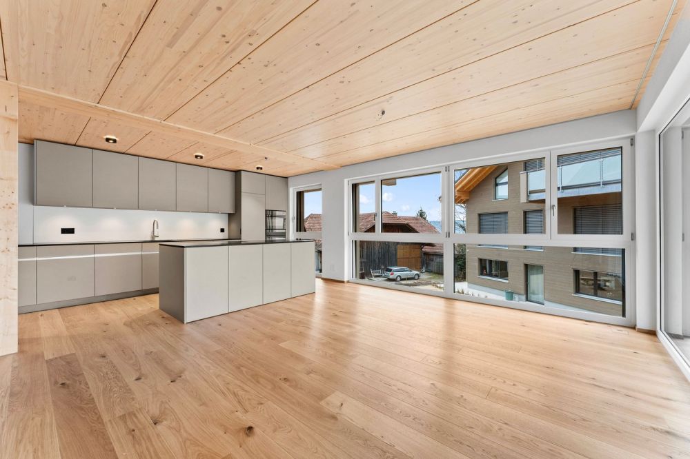Moderne 4.5-Zimmer-Neubau-Wohnung mit Balkon in Mühlethurnen -  Bild 3