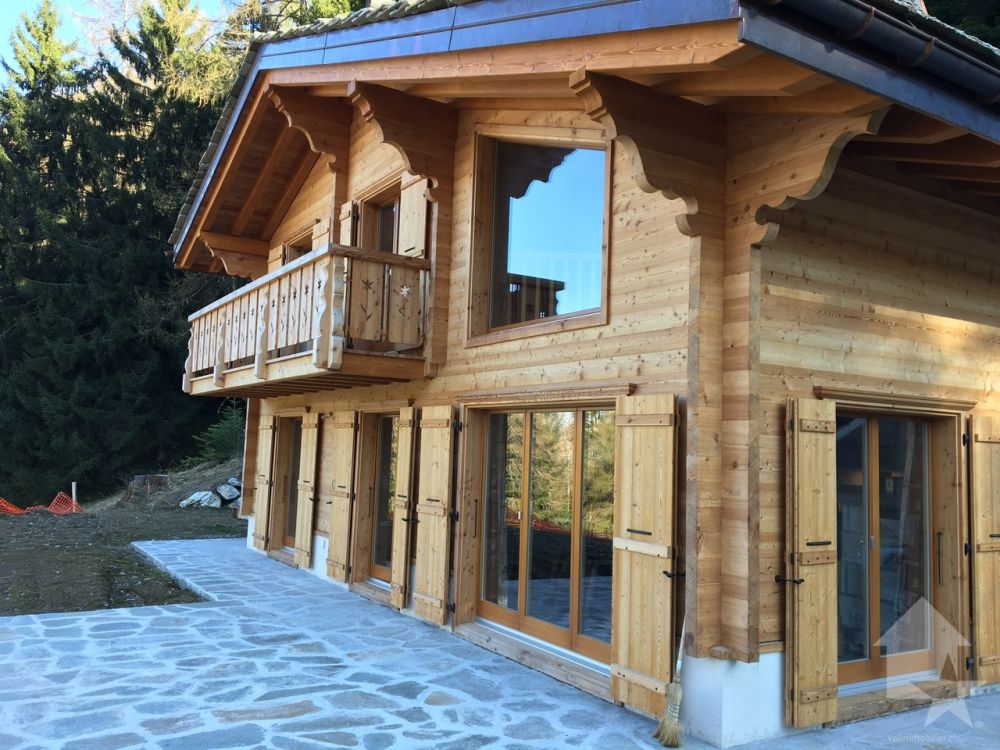 Chalet mit 5.5 Zimmern auf dem Plan, ruhig, sonnig, schöne Aussicht -  Bild 4