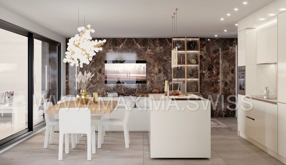 LUGANO-CADEMPINO: 4.5 LOCALI DI PROSSIMA COSTRUZIONE -  Bild 4