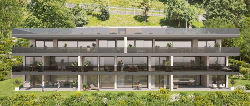 Lugano, Pregassona: Nuovo attico 4.5 locali con grande terrazza - Bild 1